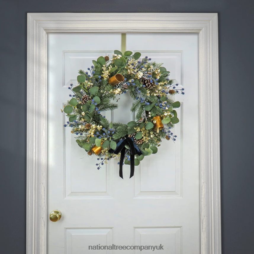Greenery | National Tree Company 28\ HGTV Home Collection Swiss Chic Wreath F2L4F314